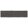 Tablero mesa madera tratada borde vivo marrón 160x40x(2-6) cm de vidaXL, Tableros para mesas - Ref: Foro24-364035, Precio: 77...