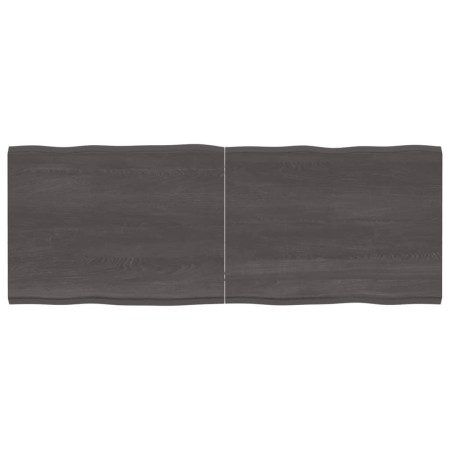 Treated wood table top brown live edge 160x60x(2-4) cm by vidaXL, Table tops - Ref: Foro24-364038, Price: 88,86 €, Discount: %