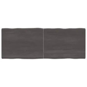Treated wood table top brown live edge 160x60x(2-6) cm by vidaXL, Table tops - Ref: Foro24-364039, Price: 105,27 €, Discount: %