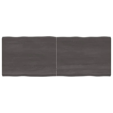 Treated wood table top brown live edge 160x60x(2-6) cm by vidaXL, Table tops - Ref: Foro24-364039, Price: 105,27 €, Discount: %
