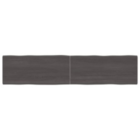 Treated wood table top brown live edge 180x40x(2-4) cm by vidaXL, Table tops - Ref: Foro24-364040, Price: 71,09 €, Discount: %