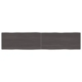 Treated wood table top brown live edge 180x40x(2-4) cm by vidaXL, Table tops - Ref: Foro24-364040, Price: 71,09 €, Discount: %
