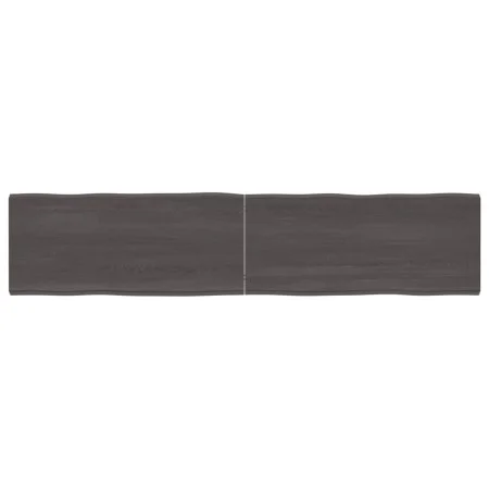 Tablero mesa madera tratada borde vivo marrón 180x40x(2-4) cm de vidaXL, Tableros para mesas - Ref: Foro24-364040, Precio: 71...