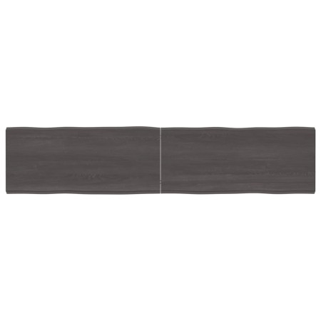 Treated wood table top brown live edge 180x40x(2-4) cm by vidaXL, Table tops - Ref: Foro24-364040, Price: 71,09 €, Discount: %