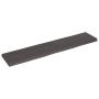 Tischplatte aus behandeltem Holz mit lebendiger Kante braun 180x40x(2-6) cm von vidaXL, Tischplatten - Ref: Foro24-364041, Pr...