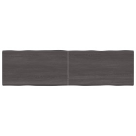 Treated wood table top brown live edge 180x50x(2-4) cm by vidaXL, Table tops - Ref: Foro24-364042, Price: 84,76 €, Discount: %