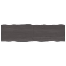 Treated wood table top brown live edge 180x50x(2-4) cm by vidaXL, Table tops - Ref: Foro24-364042, Price: 84,76 €, Discount: %