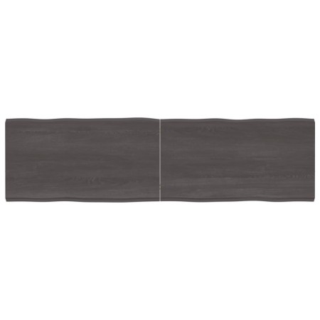 Treated wood table top brown live edge 180x50x(2-4) cm by vidaXL, Table tops - Ref: Foro24-364042, Price: 84,76 €, Discount: %
