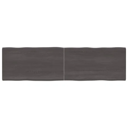 Treated wood table top brown live edge 180x50x(2-4) cm by vidaXL, Table tops - Ref: Foro24-364042, Price: 84,76 €, Discount: %
