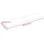 Tablero mesa madera tratada borde vivo marrón 180x50x(2-4) cm de vidaXL, Tableros para mesas - Ref: Foro24-364042, Precio: 84...