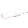 Treated wood table top brown live edge 180x60x(2-4) cm by vidaXL, Table tops - Ref: Foro24-364044, Price: 99,80 €, Discount: %