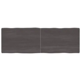 Tablero mesa madera tratada borde vivo marrón 180x60x(2-6) cm de vidaXL, Tableros para mesas - Ref: Foro24-364045, Precio: 11...