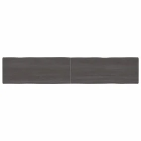 Treated wood table top brown live edge 200x40x(2-4) cm by vidaXL, Table tops - Ref: Foro24-364046, Price: 77,92 €, Discount: %