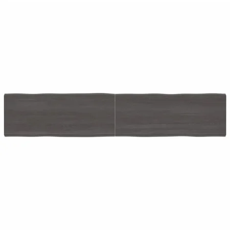 Treated wood table top brown live edge 200x40x(2-4) cm by vidaXL, Table tops - Ref: Foro24-364046, Price: 77,92 €, Discount: %