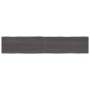 Treated wood table top brown live edge 200x40x(2-6) cm by vidaXL, Table tops - Ref: Foro24-364047, Price: 94,33 €, Discount: %