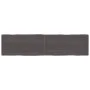 Tablero mesa madera tratada borde vivo marrón 200x50x(2-6) cm de vidaXL, Tableros para mesas - Ref: Foro24-364049, Precio: 11...