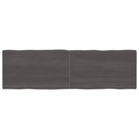 Treated wood table top brown live edge 200x60x(2-6) cm by vidaXL, Table tops - Ref: Foro24-364051, Price: 125,78 €, Discount: %