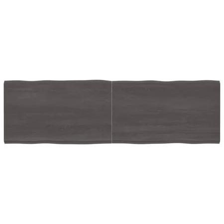Treated wood table top brown live edge 200x60x(2-6) cm by vidaXL, Table tops - Ref: Foro24-364051, Price: 125,78 €, Discount: %