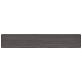 Treated wood table top brown live edge 220x40x(2-4) cm by vidaXL, Table tops - Ref: Foro24-364052, Price: 84,76 €, Discount: %