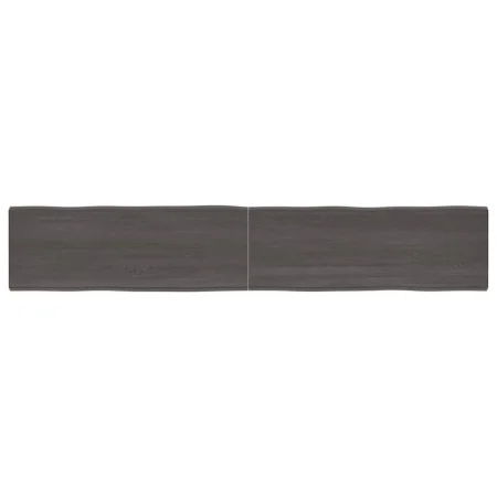 Treated wood table top brown live edge 220x40x(2-4) cm by vidaXL, Table tops - Ref: Foro24-364052, Price: 84,76 €, Discount: %