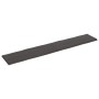 Tablero mesa madera tratada borde vivo marrón 220x40x(2-4) cm de vidaXL, Tableros para mesas - Ref: Foro24-364052, Precio: 84...