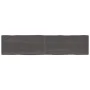 Tablero mesa madera tratada borde vivo marrón 220x50x(2-4) cm de vidaXL, Tableros para mesas - Ref: Foro24-364054, Precio: 10...