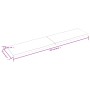 Tablero mesa madera tratada borde vivo marrón 220x50x(2-4) cm de vidaXL, Tableros para mesas - Ref: Foro24-364054, Precio: 10...