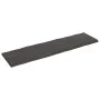 Treated wood table with live edge, brown, 220x60x(2-6) cm by vidaXL, Table tops - Ref: Foro24-364057, Price: 138,09 €, Discou...