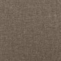 Banco de tela gris taupe 100x35x41 cm en Bancos | Comprar online en Foro24