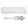 Ancla plegable con cuerda hierro maleable plateado 2,5 kg de vidaXL, Anclas - Ref: Foro24-94285, Precio: 31,80 €, Descuento: %