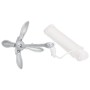 Ancla plegable con cuerda hierro maleable plateado 2,5 kg de vidaXL, Anclas - Ref: Foro24-94285, Precio: 31,80 €, Descuento: %