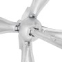 Ancla plegable con cuerda hierro maleable plateado 2,5 kg de vidaXL, Anclas - Ref: Foro24-94285, Precio: 31,80 €, Descuento: %