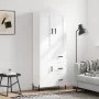 Aparador alto madera contrachapada blanco 69,5x34x180 cm de vidaXL, Aparadores - Ref: Foro24-3199817, Precio: 169,15 €, Descu...