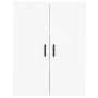Hohes weißes Sperrholz-Sideboard 69,5 x 34 x 180 cm von vidaXL, Sideboards - Ref: Foro24-3199817, Preis: 169,15 €, Rabatt: %