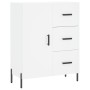 Aparador alto madera contrachapada blanco 69,5x34x180 cm de vidaXL, Aparadores - Ref: Foro24-3199817, Precio: 183,62 €, Descu...