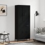 Hohes Sideboard Sperrholz schwarz 69,5x34x180 cm von vidaXL, Sideboards - Ref: Foro24-3199818, Preis: 188,07 €, Rabatt: %