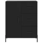 Hohes Sideboard Sperrholz schwarz 69,5x34x180 cm von vidaXL, Sideboards - Ref: Foro24-3199818, Preis: 182,87 €, Rabatt: %