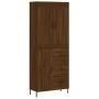 Hohes Sideboard Sperrholz braune Eiche 69,5x34x180 cm von vidaXL, Sideboards - Ref: Foro24-3199824, Preis: 179,78 €, Rabatt: %