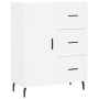 Hohes weißes Sperrholz-Sideboard 69,5 x 34 x 180 cm von vidaXL, Sideboards - Ref: Foro24-3199825, Preis: 177,00 €, Rabatt: %