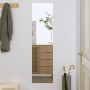 Espejo de pared vidrio rectangular 30x100 cm