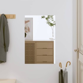 Espejo de pared vidrio rectangular 40x60 cm