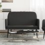 Banco de cuero sintético negro 107x80x81 cm en Bancos | Comprar online en Foro24