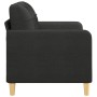 Black fabric 2-seater sofa, 120 cm by vidaXL, Sofas - Ref: Foro24-359087, Price: 200,09 €, Discount: %