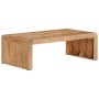 Mesa de centro madera maciza acacia 110x55x35 cm