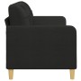3-Sitzer-Sofa aus schwarzem Stoff, 180 cm von vidaXL, Sofas - Ref: Foro24-359103, Preis: 257,25 €, Rabatt: %