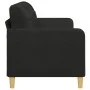 3-Sitzer-Sofa aus schwarzem Stoff, 180 cm von vidaXL, Sofas - Ref: Foro24-359103, Preis: 255,38 €, Rabatt: %