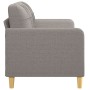 Two-seater gray taupe fabric sofa, 140 cm by vidaXL, Sofas - Ref: Foro24-359098, Price: 220,95 €, Discount: %