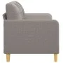 Two-seater gray taupe fabric sofa, 140 cm by vidaXL, Sofas - Ref: Foro24-359098, Price: 216,69 €, Discount: %