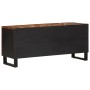 Mueble TV madera reciclada y madera contrachapada 105x33,5x46cm
