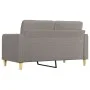 Two-seater gray taupe fabric sofa, 140 cm by vidaXL, Sofas - Ref: Foro24-359098, Price: 216,69 €, Discount: %
